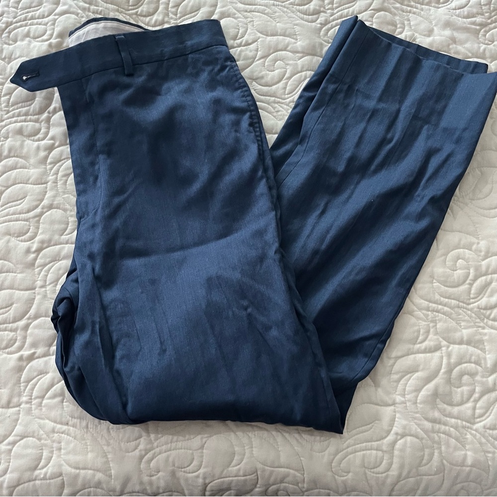 brooks brothers madison fit wool blend pants size 36/30